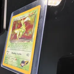 Rocket's Scyther 13/132 Gym Heroes Holo Rare 60 HP Pokemon TCG Wizards - Image 3