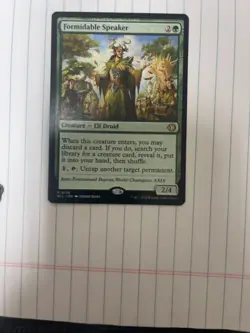 Formidable Speaker Lorwyn Eclipsed Regular - Green Creature - NM - Image 1