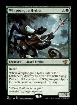 Whiptongue Hydra LP Light Play Neon Commander MTG [11515] - Image 1