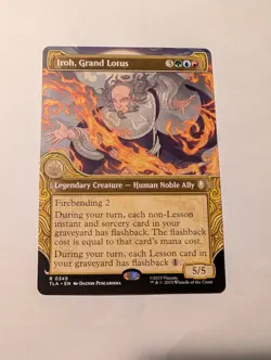 Iroh, Grand Lotus MINT Showcase 349 Avatar TLA MTG Rare Unplayed M/NM - Image 1