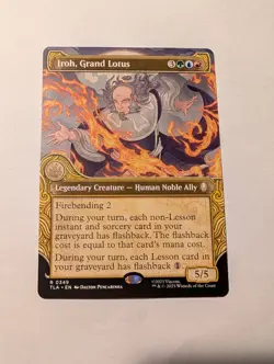 Iroh, Grand Lotus MINT Showcase 349 Avatar TLA MTG Rare Unplayed M/NM - Image 2