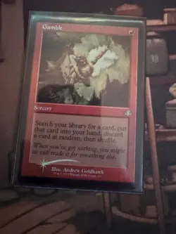 MTG Gamble Brothers War Retro Frame Foil Near Mint 321 - Image 1