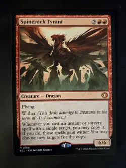 Spinerock Tyrant NM Lorwyn Eclipsed MTG FREE SHIPPING - Image 1