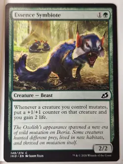 Essence Symbiote - Ikoria: Lair of Behemoths - Magic the Gathering MTG Nice! - Image 1