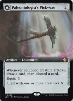 Paleontologist's Pick-Axe (Extended Art) M Commander: The Lost Caverns of Ixalan - Image 1