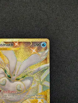 Pokemon TCG Frosmoth 204/192 Rebel Clash Gold Secret Rare Pokemon Card - NM - Image 3