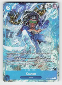 Legacy of the Master #OP12-043 Kuzan (043) (Alternate Art) - Image 1
