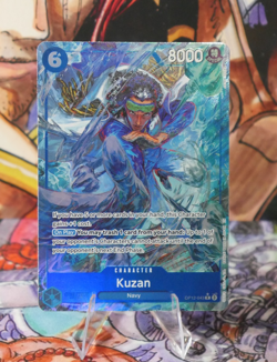 Kuzan English Alternate Art OP12-043 One Piece Legacy of the Master TCG - Image 1