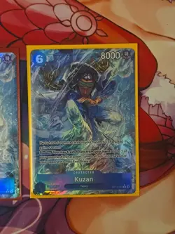 One Piece TCG Kuzan OP12-043 Alt Art English Legacy Of The Master NM - Image 3