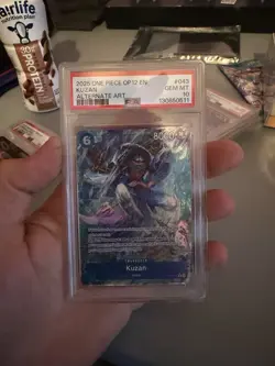 One Piece TCG Kuzan Alternate Art OP12-043 Legacy of the Master Foil PSA 10 - Image 1