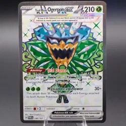 Teal Mask Ogerpon ex - 190/167 Ultra Rare SV06: Twilight Masquerade Pokemon TCG - Image 1