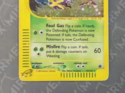 Pokemon Weezing 32/165 Expedition Base Set English Holo - Image 4