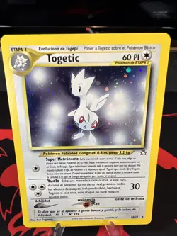 Togetic Holo Spanish Pokemon Neo Genesis #16 2000 - Image 1