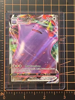 Ditto VMAX 051/072 - Shining Fates - Ultra Rare Holo Pokemon Card Near Mint - Image 1