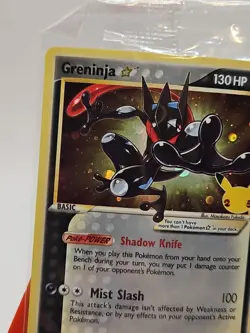 Greninja Gold Star SWSH144 Black Star Promo Celebrations ETB Sealed NM - Image 3