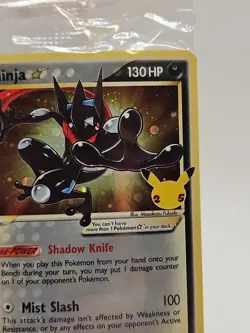 Greninja Gold Star SWSH144 Black Star Promo Celebrations ETB Sealed NM - Image 4