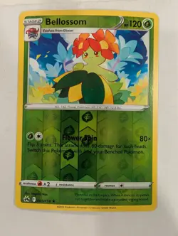 Bellossom 003/159 - Crown Zenith Reverse Pokemon Holo Foil Nice! - Image 1