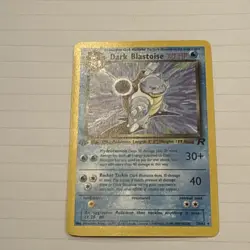 Dark Blastoise 20/82 1st Edition Non-Holo Pokemon Team Rocket NM/Mint+ - Image 2