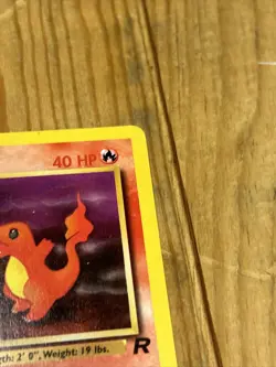 POKEMON CHARMANDER TEAM ROCKET 1ST Edition #50/82 - Image 3