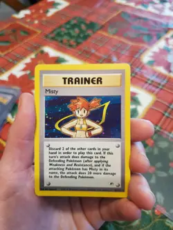 Pokemon TCG Trainer Misty 018/132 Gym Heroes Holo (Excellent/Lightly Played) - Image 1