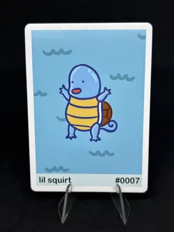 Lil Squirt (Squirtle) #0007 - Gen 1 Pookiemoot Fan Art - Pokemon - Image 1