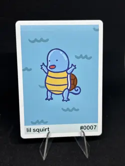 Lil Squirt (Squirtle) #0007 - Gen 1 Pookiemoot Fan Art - Pokemon - Image 2