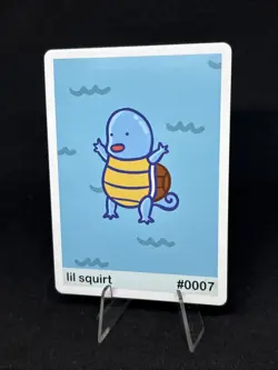 Lil Squirt (Squirtle) #0007 - Gen 1 Pookiemoot Fan Art - Pokemon - Image 3