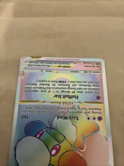 2022 Pokemon Tcg Brilliant Stars Whimsicott Vstar Rainbow Rare 175/172 Unova SP - Image 3