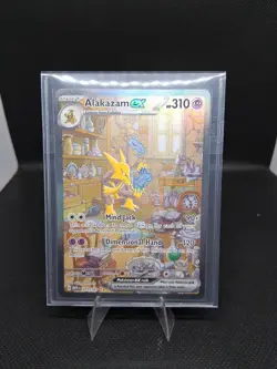 Alakazam EX 201/165 Special Illustration Rare Pokemon Scarlet & Violet 151 NM - Image 1