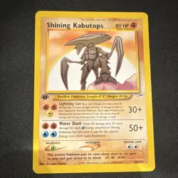 Pokemon TCG Shining Kabutops Neo Destiny 108/105 1st Edition Holo super clean! - Image 2