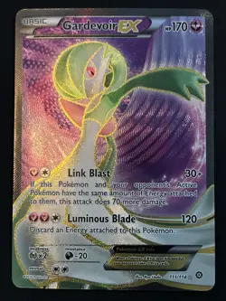 Pokemon XY Steam Siege GARDEVOIR EX Full Art Ultra Rare #111/114 NM - Image 1