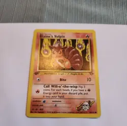 1st Edition Blaine’s Vulpix 66/132 - Gym Challenge - Near Mint - Image 1