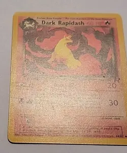 Pokemon TCG Dark Rapidash 44/82 Team Rocket Regular - Image 2