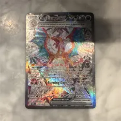 Pokemon Charizard ex SV03: Obsidian Flames Full Art Holo 223/197 330 HP EX TCG - Image 1