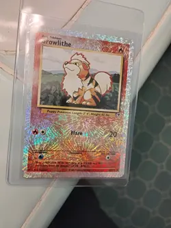 Pokemon TCG Growlithe Reverse Holo Legendary 45/110 Mint - Image 1