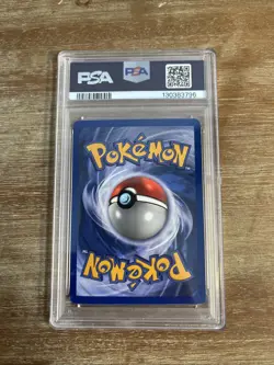 1999 POKEMON FOSSIL #8 HYPNO-HOLO PSA 7 - Image 2