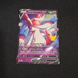 Pokemon TCG Dark Sylveon v SWSH134 Black Star Promo Holo Ultra Rare NM Condition - Image 1