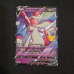 Pokemon TCG Dark Sylveon v SWSH134 Black Star Promo Holo Ultra Rare NM Condition - Image 2