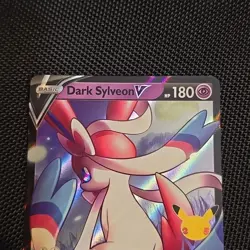 Pokemon TCG Dark Sylveon v SWSH134 Black Star Promo Holo Ultra Rare NM Condition - Image 4