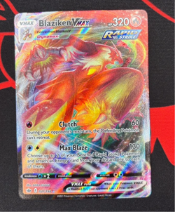 Blaziken VMAX 021/198 Full Art Ultra Rare - 2021 Pokemon Chilling Reign NM - Image 1