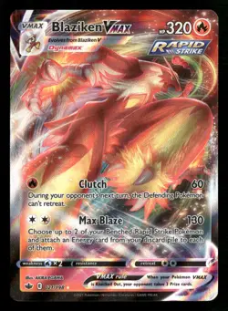 Blaziken Vmax - 021/198 - Ultra Rare - Chilling Reign - Pokemon Card - NM/M - Image 1