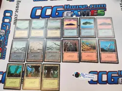 MTG Italian FBB Beta Revised Plains Island Swamp Mountain Forest A B C *CCGHouse - Image 1