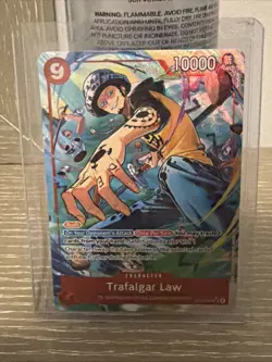 Trafalgar Law - OP14-009 (Alternate Art) OP14-009 The Azure Sea's Seven Foil - Image 1