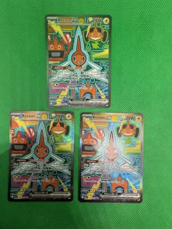 Rotom ex Special Illustration Rare 126/094 Pokemon Phantasmal Flames LOT 3x SIR - Image 1