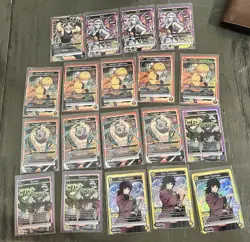 Demon Slayer, Bleach, HxH SR Union Arena Lot TCGplayer List In Pics ($97 Market) - Image 1