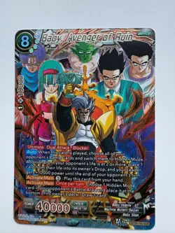 Dragon Ball Super Card Game Baby , Avenger Of Ruin BT29-151 SCR - Image 1