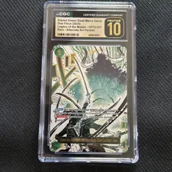 2025 ONE PIECE OP12-037 LEGACY OF THE MASTER DEAD MAN'S Game CGC PRISTINE 10 - Image 1