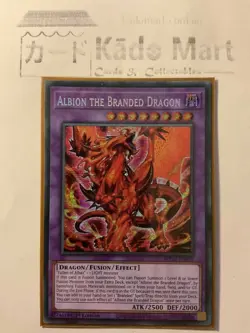 Albion the Branded Dragon MP22-EN076 Prismatic Secret Rare 1st Edition YuGiOh... - Image 1