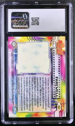 Farewell Pokemon Topps the First Movie Silver Foil CGC 9 - Image 2