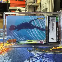 1999 Topps Pokemon the First Movie #1 Legends (Mew) CGC 9 First Print - Image 2